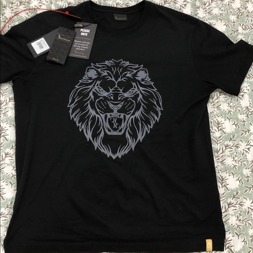 BILLIONAIRE T-shirt Round Neck SS Lion 💯authentic